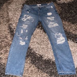 Mango Angie Boyfriend Jeans Size 4 Good Cond